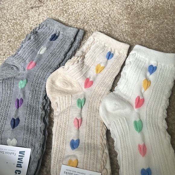 Vivid Color Socks - 3 Pairs - Picture 3 of 3